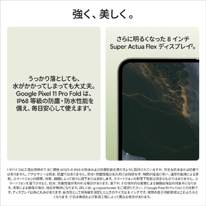 Google Google Pixel 11 Pro Fold 256GB Obsidian GA10944-US-SF-イメージ11