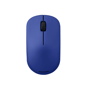 エレコム Bluetooth(R)静音マウス[3ボタン/Mサイズ] ブルー M-LO10BRMSBU-イメージ1
