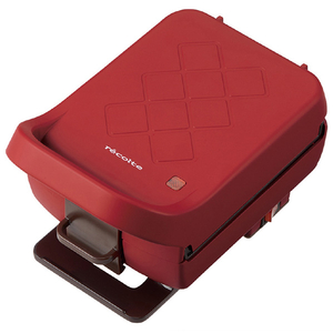 recolte プレスサンドメーカー プラッド マットレッド RPS-2(R) recolte プレスサンドメーカー プラッド マットレッド RPS-2(R)