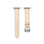 WEARPLANET Apple Watch 49/46/45/44/42mm用Slim Line クラシック本革バンド レースホワイト WP23142AW-イメージ2