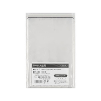 伊藤忠 OPP袋 フタ付(シール付) A5 100枚 FCE122U-OBT-6