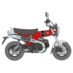 タミヤ 1/12 オートバイシリーズ No．142  Honda ダックス125 タミヤリミテッドエディション T14142HONDAﾀﾞﾂｸｽ125-イメージ3