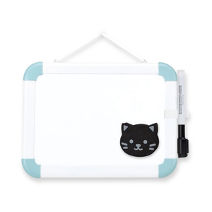 アスカ ホワイトボード ねこ ミニ スタンドつき F360179-WB079B-イメージ1