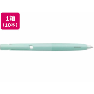 ゼブラ エマルジョンボールペン ブレン 0.7mm ミントグリーン軸黒10本 FCB8321-BA88-MG-イメージ1