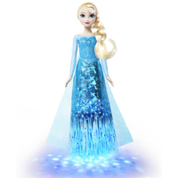 マテル JNB93 アナと雪の女王 エルサ きらきらひかる!うたってたのしいドール ｱﾅﾕｷｴﾙｻﾋｶﾙｳﾀﾂﾃﾀﾉｼｲﾄﾞ-ﾙ