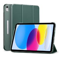 ESR iPad 10．9インチ(第10世代)用Ascend 三つ折りケース Forest Green ESR277
