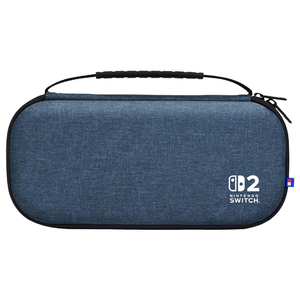 HORI スリムハードポーチ プラス for Nintendo Switch  2 インディゴブルー NSX076-イメージ2