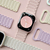 GAACAL Apple Watch 1-11/SE1-3 38/40/41/42(10-11)mm 防水のマグネット式シリコンバンド シャンパンゴールド W00563SGA-イメージ2