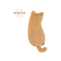 ナカバヤシ ねこのせ マルチポーチM 茶トラ FCB331G-NNS-MP02BR