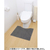 サンベルム Pally Pally ふけるトイレマット GY FCE512R-T34711-イメージ10