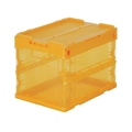 トラスコ中山 スケルコンオリコン20L(蓋付) オレンジ FC241GN-3746241