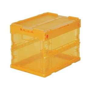 トラスコ中山 スケルコンオリコン20L(蓋付) オレンジ FC241GN-3746241-イメージ1