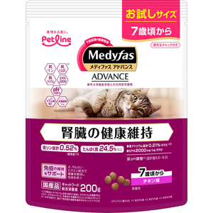 ペットライン メディファスAD 腎臓の健康維持 7歳頃～ チキン味 200g FC183RY-MFA-16-イメージ3
