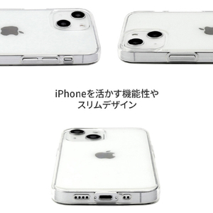 Dparks iPhone 14用ソフトクリアケース The 自由の女神 DS24143I14-イメージ9