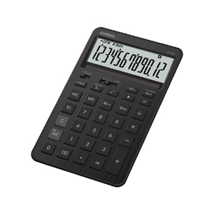 カシオ ジャスト型スタイリッシュ電卓 アイアンブラック JF-M200-BK-N-イメージ1