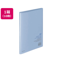 コクヨ クリヤーブック〈キャリーオール〉固定式 A4 20ポケット 青 10冊 1箱(10冊) F836109-ﾗ-1B