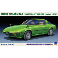 ハセガワ 1/24 マツダ サバンナ RX-7 (SA22C) 前期型 リミテッド HC43ﾏﾂﾀﾞｻﾊﾞﾝﾅRX7ｾﾞﾝｷｶﾞﾀLM