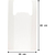 紺屋商事 レジ袋透明東60西50号 100枚×10P FCE254U-00722460-イメージ6