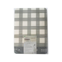 オーエ 風呂マット チェック ハーフ FCJ951D-70065