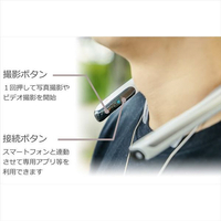 LINKFLOW FITT360/WG ウエラブルカメラ FITT360 ホワイト・ゴールド 