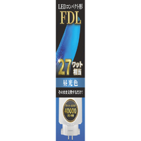 エコデバイス LEDコンパクト形 FDL27W相当 昼光色 EFDL27LED-N