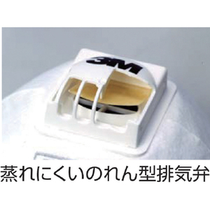 3M 使い捨て式防じんマスク 8805 DS2 排気弁付き (10枚入) 8805 DS2-イメージ2