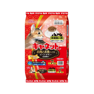ペットライン キャネットチップ 多頭飼い用 お肉とお魚ミックス 7kg FC184RY-C-2-イメージ1