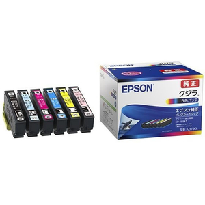 エプソン インクカートリッジ 6色パック クジラ KZR-6CL FCE915X-KZR-6CL-イメージ1