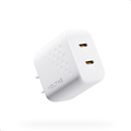 VOLTME USB急速充電器 Revo 35 Duo Lite USB PD(パワーデリバリー)対応 35W USB-C×2ポート ホワイト V2089