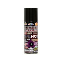 アサヒペン 油性高耐久アクリルトタンスプレー 400ml 黒 FC730NV