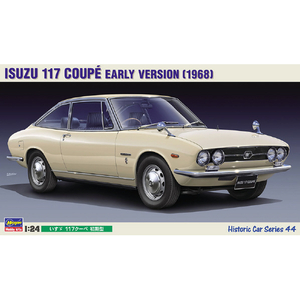 ハセガワ 1/24 いすゞ 117クーペ 初期型 HC44ｲｽｽﾞ117ｸ-ﾍﾟｼﾖｷｶﾞﾀ-イメージ1