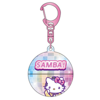 ケイカンパニー マツケンサンバ×ハローキティ パカっとアクリルキーホルダー ミラーボール ﾏﾂｹﾝｷﾃｲﾊﾟｶﾂﾄｱｸﾘﾙKHﾐﾗ-