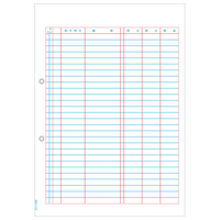 ヒサゴ 元帳 A4タテ 2穴 500枚入り GB2100