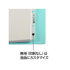 プラス たすけあ 利用者カルテ用インデックス 5山×2 FCA8649-98-078/FL-807IS-イメージ5