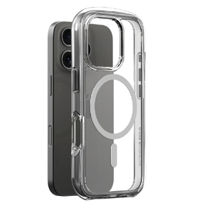 araree iPhone 16 Pro用DUPLE M AIR ライトグレー AR27144I16PR-イメージ1