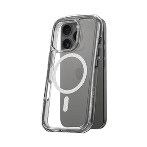 araree iPhone 16 Pro用DUPLE M AIR ライトグレー AR27144I16PR-イメージ3