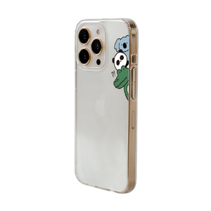 Dparks iPhone 14 Pro用ソフトクリアケース のぞき DS24145I14P-イメージ2