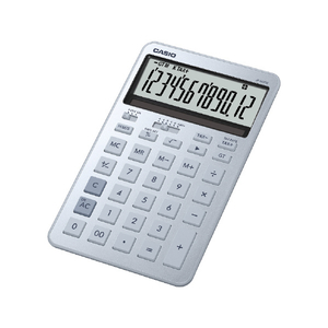 カシオ ジャスト型スタイリッシュ電卓 アイスブルー JF-M200-BU-N-イメージ1
