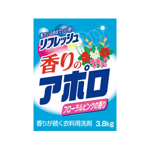 第一石鹸 香りのアポロ フローラルピンクの香り 3.8kg FCJ508L-イメージ1