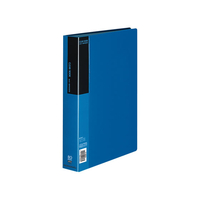 コクヨ クリヤーブック〈ベーシック〉固定式 A4 80ポケット 青 F804898-ﾗ-B80B