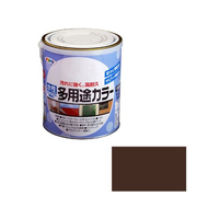 アサヒペン 水性多用途カラー 1.6L こげ茶 FC716PM