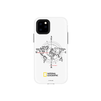 National Geographic iPhone 11 Pro用ケース Compass Case Double Protective ホワイト NG17145I58R