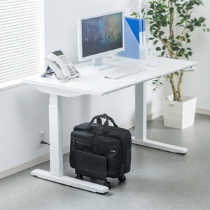 サンワサプライ キャスター付き鞄スタンド ブラック BAG-STN001BKN-イメージ3