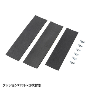 サンワサプライ キャスター付き鞄スタンド ブラック BAG-STN001BKN-イメージ5