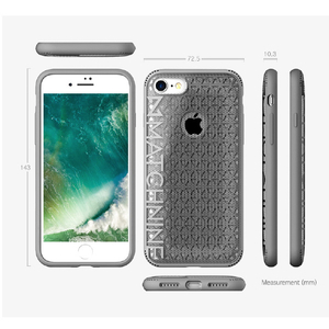 Matchnine iPhone 8/7用ケース SKEL スカイブルー MN89145I7S-イメージ7