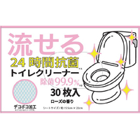 トラスト 流せるトイレクリｰナｰロｰズ30枚 ﾅｶｾﾙﾄｲﾚｸﾘ-ﾅ-ﾛ-ｽﾞ30ﾏｲ