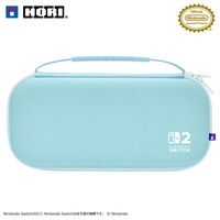 ホリ スリムハードポーチ プラス Switch 2 パステルブルー NSX078