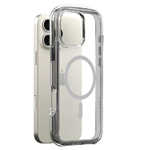 araree iPhone 16 Pro Max用DUPLE M AIR ライトグレー AR27145I16PM-イメージ1