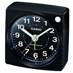 カシオ 電波置時計 ブラック TQ-750J-1JF-イメージ1