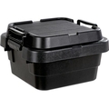 トラスコ中山 TRUSCO/トランクカーゴ フラット天板仕様 浅型 20L 黒BLKCFL-30 FC390XG-3695133